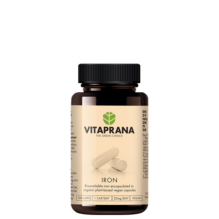 Iron, 20mg, 100 caps