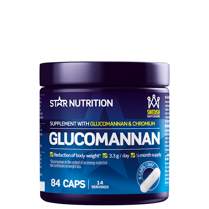 Star Nutrition Glucomannan, 84 caps