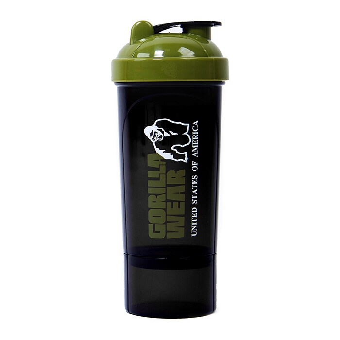 Bilde av Shaker Compact 400 Ml + 100 Ml, Black/army Green