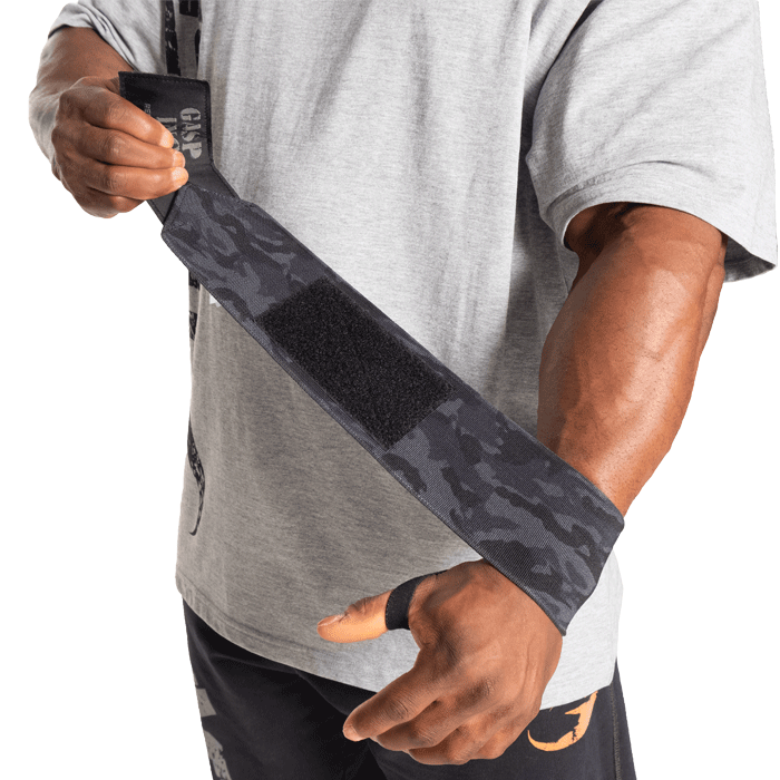 HD wrist wraps 18″” Dark Camo