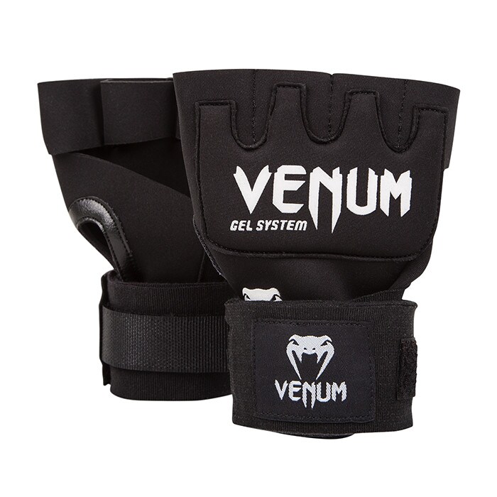 Bilde av Venum Kontact Gel Glove Wraps, Black/white