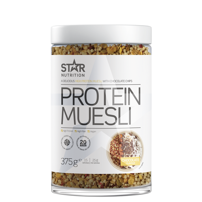 Protein Muesli, 375 g red_fruits