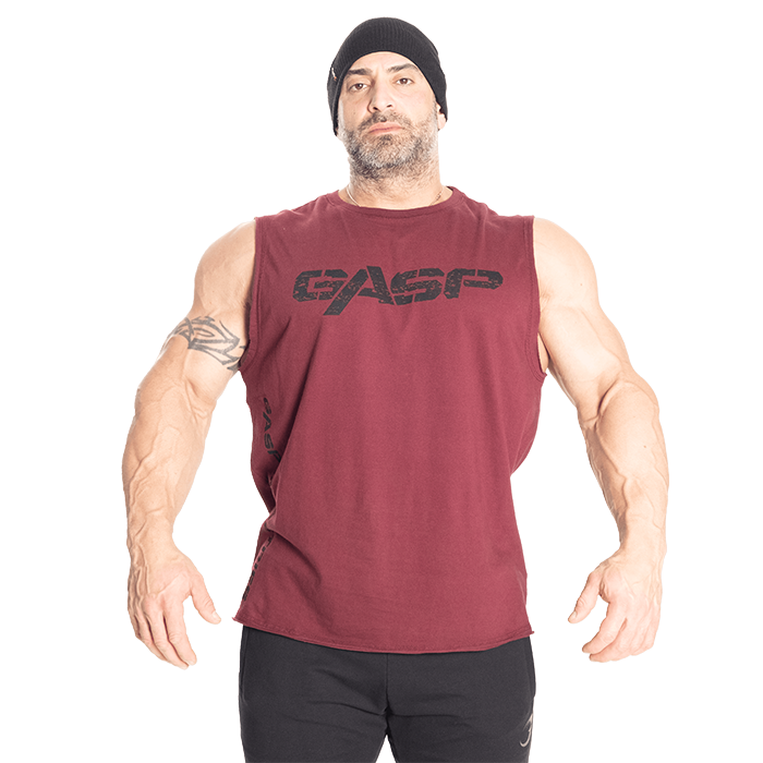 Vintage Tank, Maroon