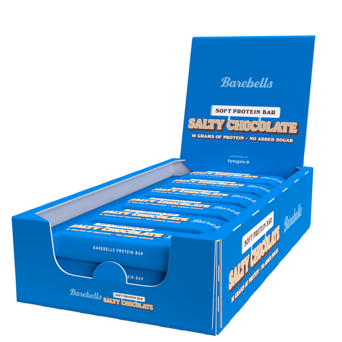 12 x Barebells Soft Bar, 55 g, Chocolate Sea Salt