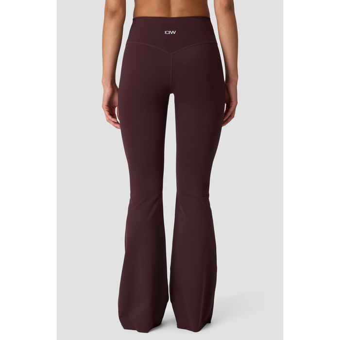 Nimble Utsvingte Tights Lav Midje Brun