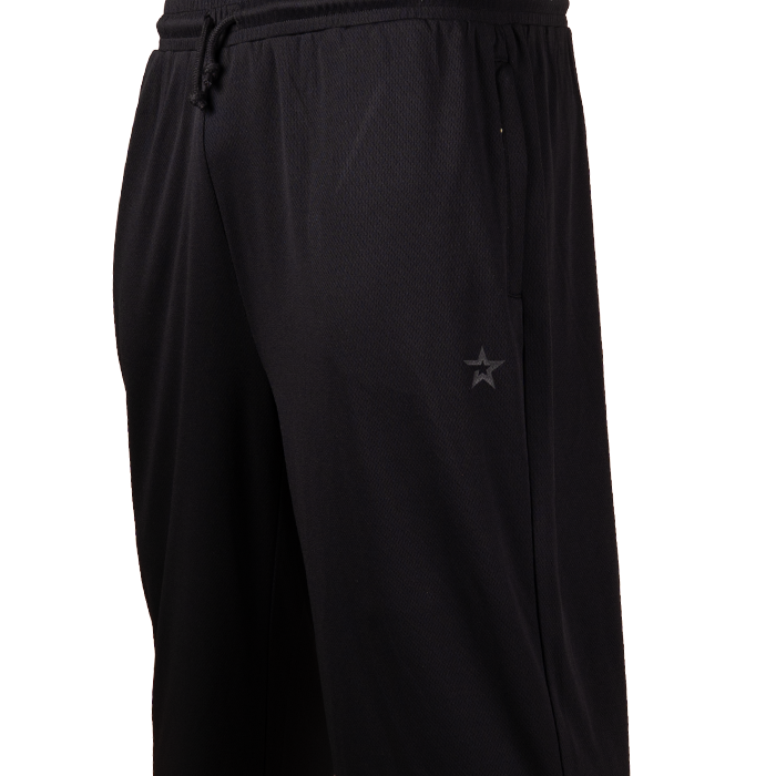 Star Straight Mesh Bukse Svart