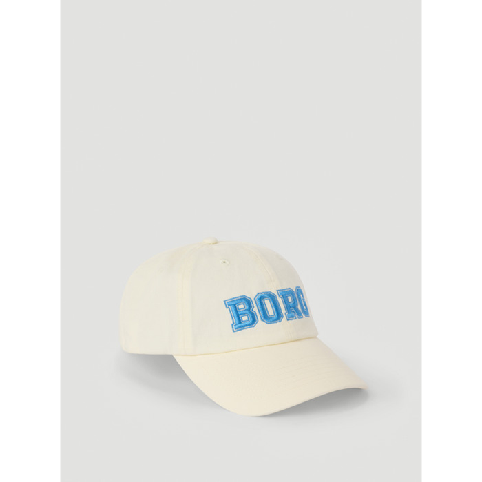 Borg Washed Bold Logo Caps Offwhite