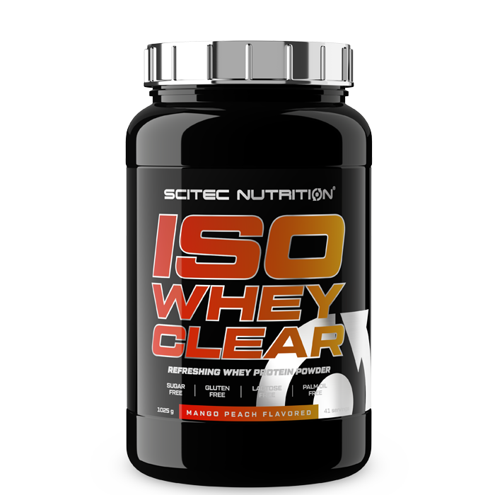 Iso Clear Whey Myseproteinisolat 1025 g mango_peach