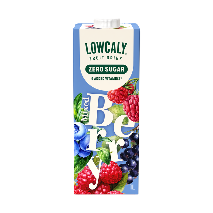 Lowcaly Fruktdrikk 1000 ml