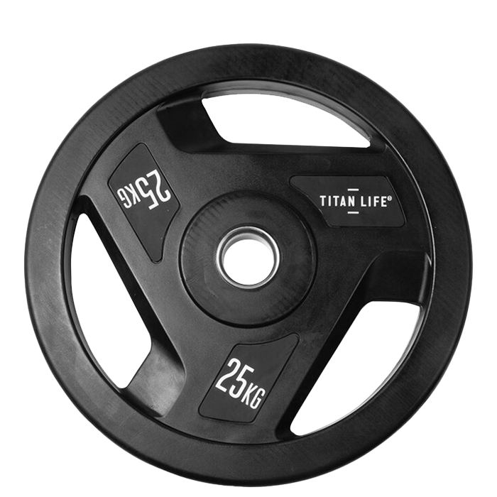 Vektskive Gummi 50 mm 1,25&ndash;25 kg