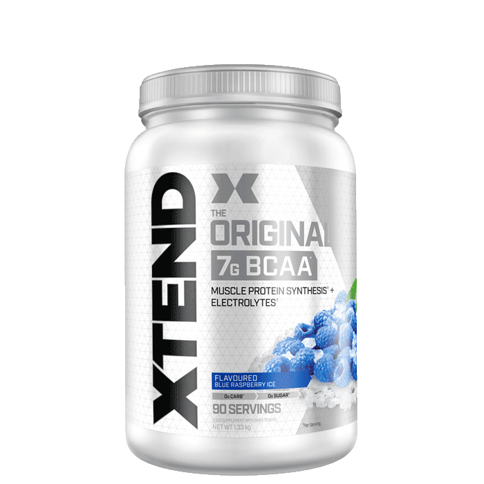 Xtend BCAA Pulver 90 porsjoner  raspberry_blue