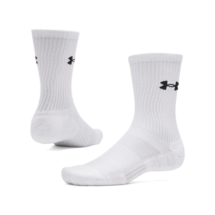 UA Performance Cotton 3-pack CRW White