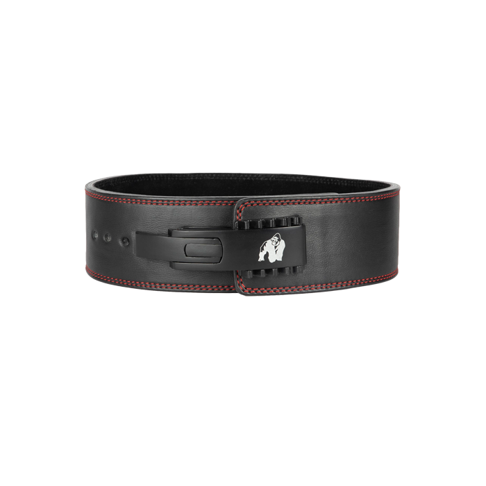 4 Inch Premium Lever Belt, Black
