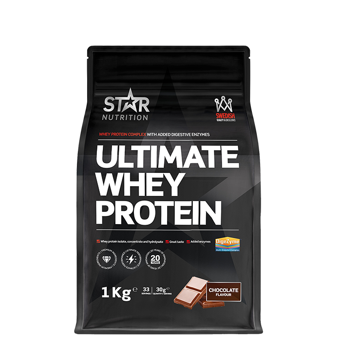 Ultimate Whey Myseprotein 1 kg chocolate