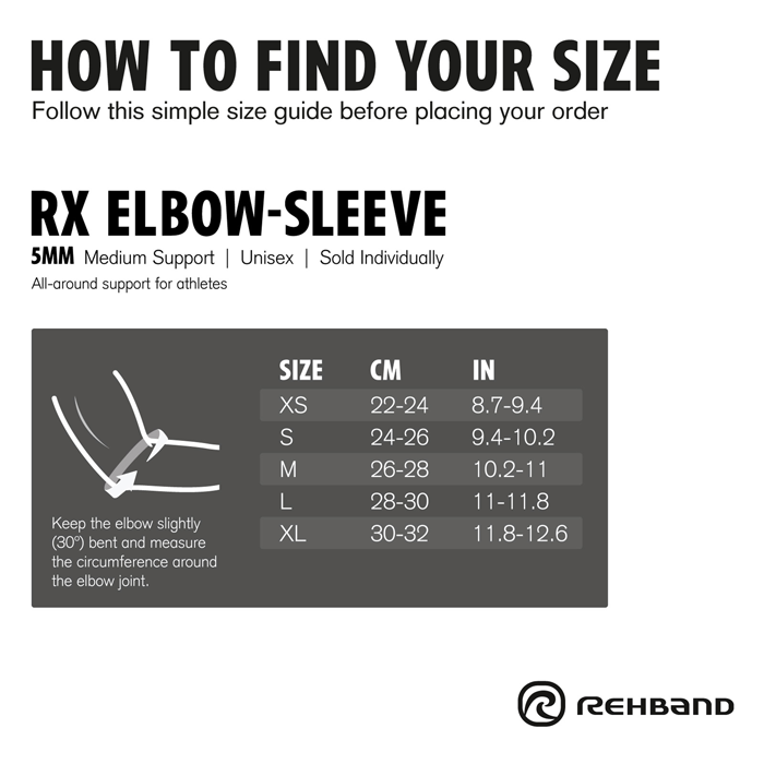 RX Albuesleeve 5mm Svart