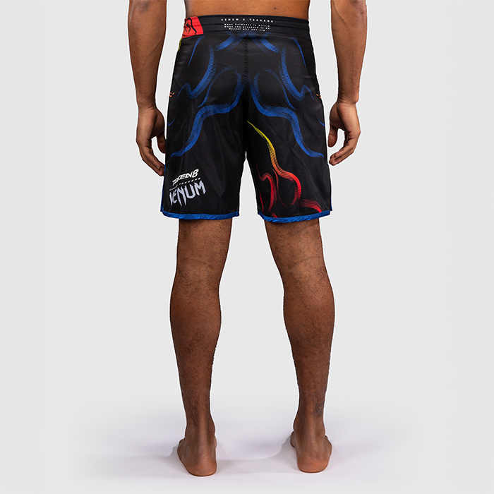 Venum x TEKKEN 8 Fightshorts Yoshimitsu Svart Oransje