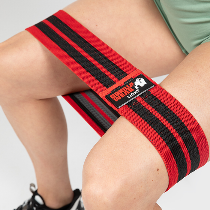 Glute band 3-pack Svart R&oslash;d Gr&aring;