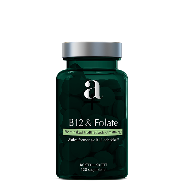Vitamin B12 og folat 120 sugetabletter