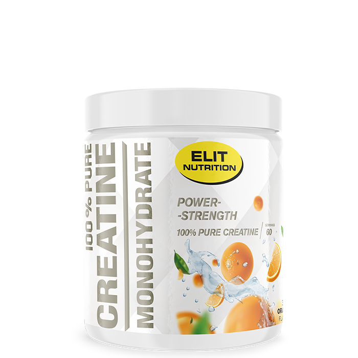 Bilde av Elit 100% Pure Creatine Monohydrate, 300 G, Orange