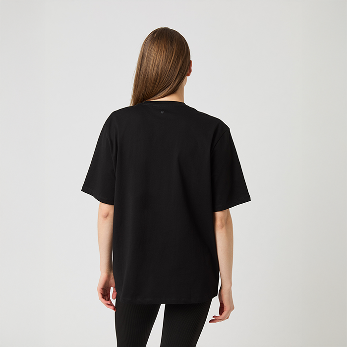 Oversized T-skjorte Svart
