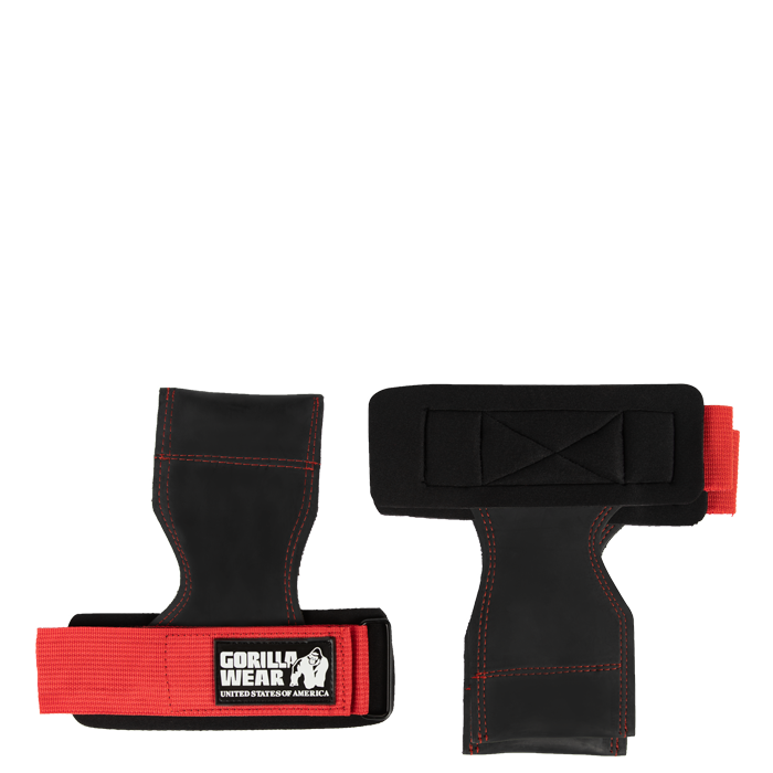 Lifting Straps Svart/R&oslash;d
