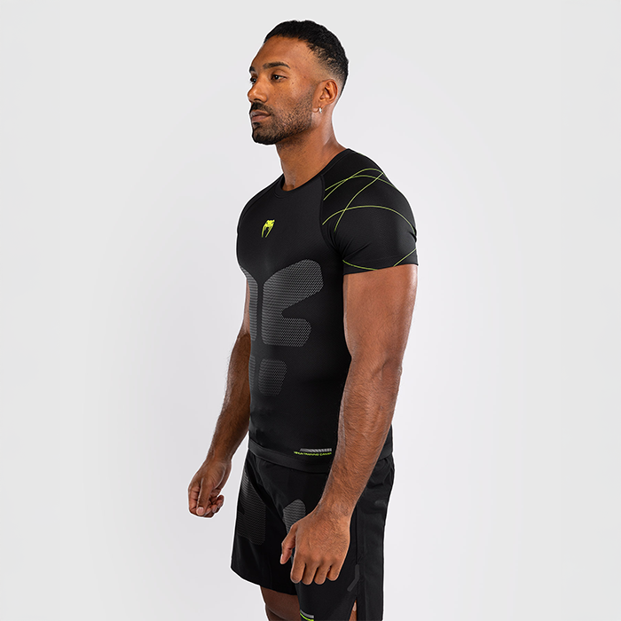 Training Camp 4.0 Rashguard Kortermet Svart Gr&oslash;nn