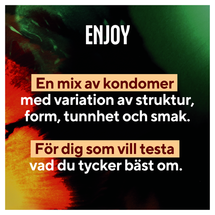 RFSU Mixed Kondompakke Mix 30-pakning