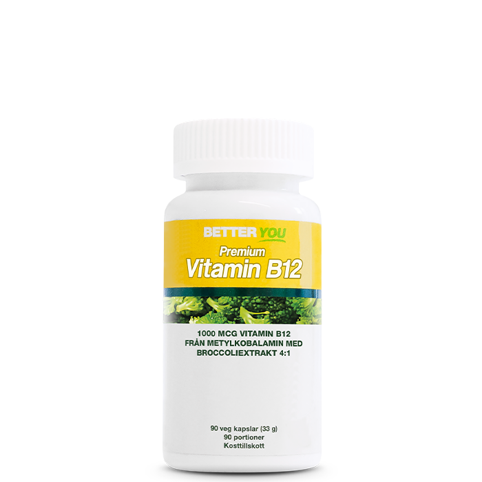 Premium Vitamin B12 90 kapsler