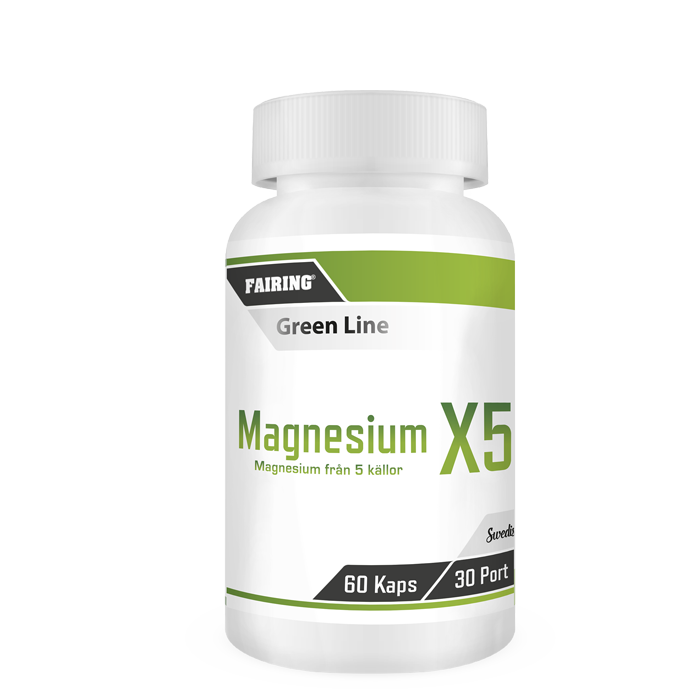 Magnesium 60 kapsler