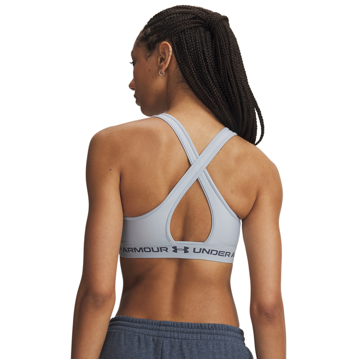 Crossback Mid Bra Blue Fog