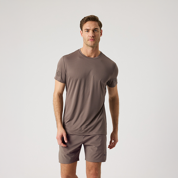 Light T‑skjorte Brun