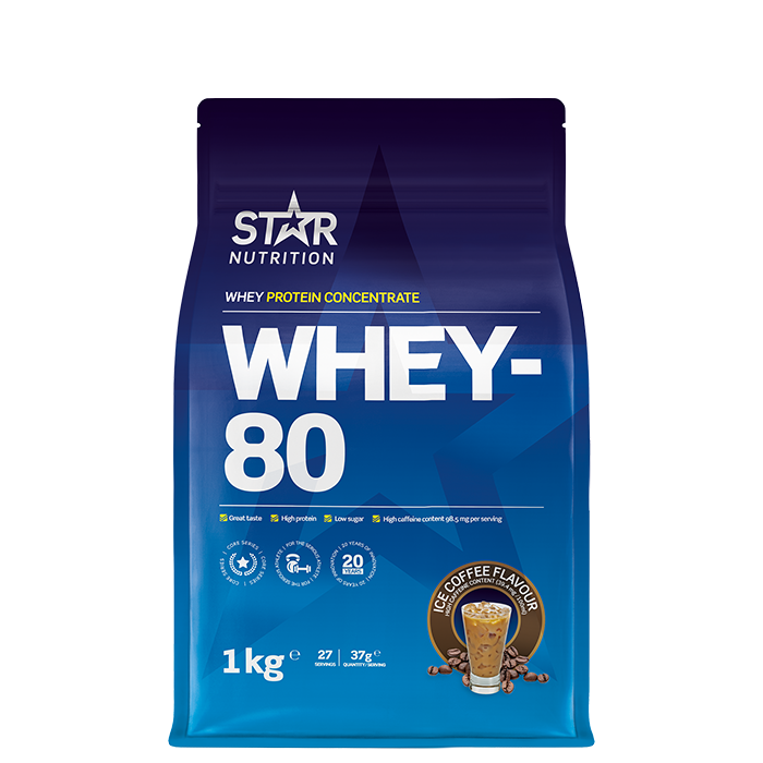 Whey-80 Myseprotein 1 kg