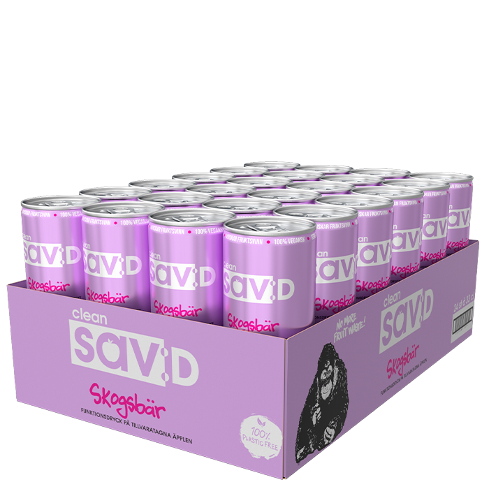 24 x Clean sav:D, 330 ml