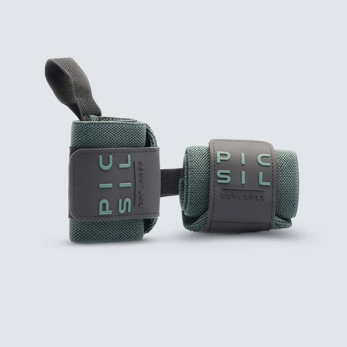 Håndleddsbånd Borrelås Grå