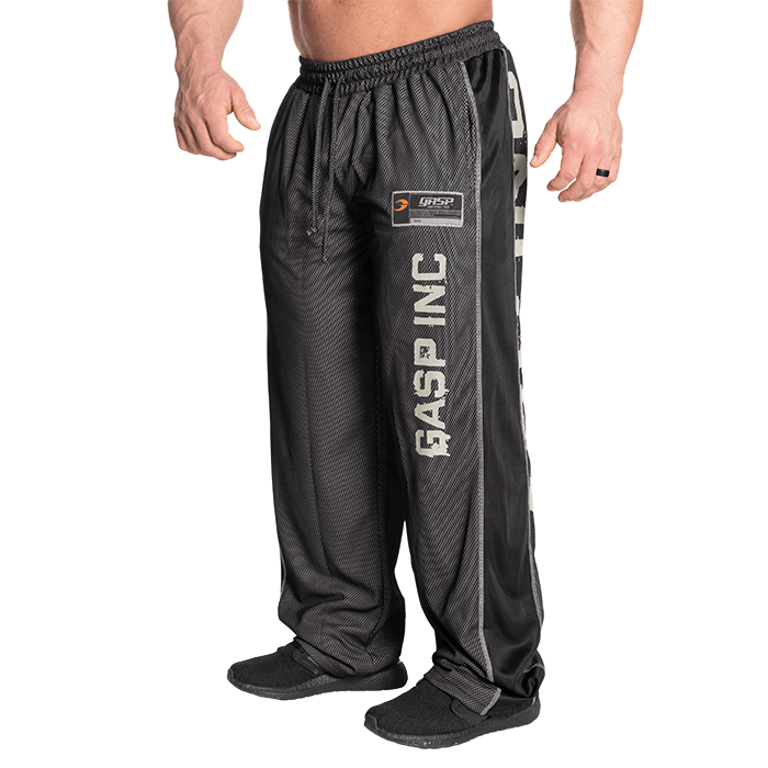 No 1 Mesh Pants Short Length, Black