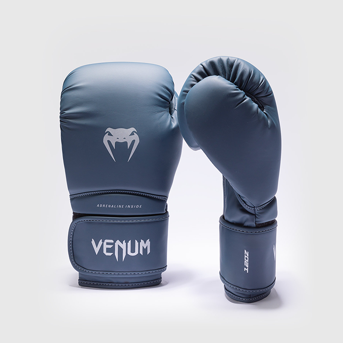 Venum Contender 1.5 Boksehansker Bl&aring; S&oslash;lv