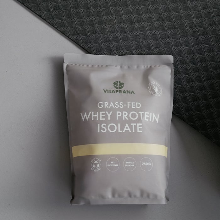 Myseproteinisolat Grass-fed 750 g vanilj