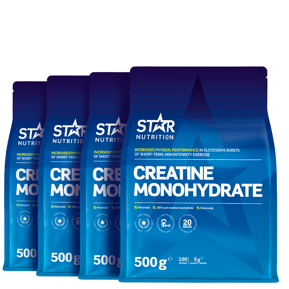 4 x Kreatinmonohydrat 500 g
