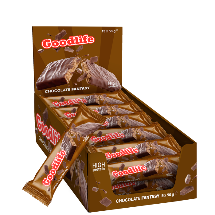 15 x Goodlife, 50 g, Chocolate Fantasy