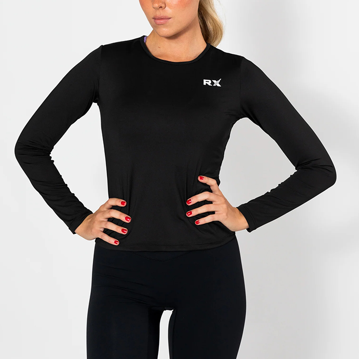 Bilde av Diane Long Sleeve Top, Black