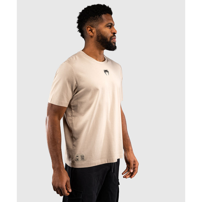 Venum Fight Icon Cotton T-Shirt Beige