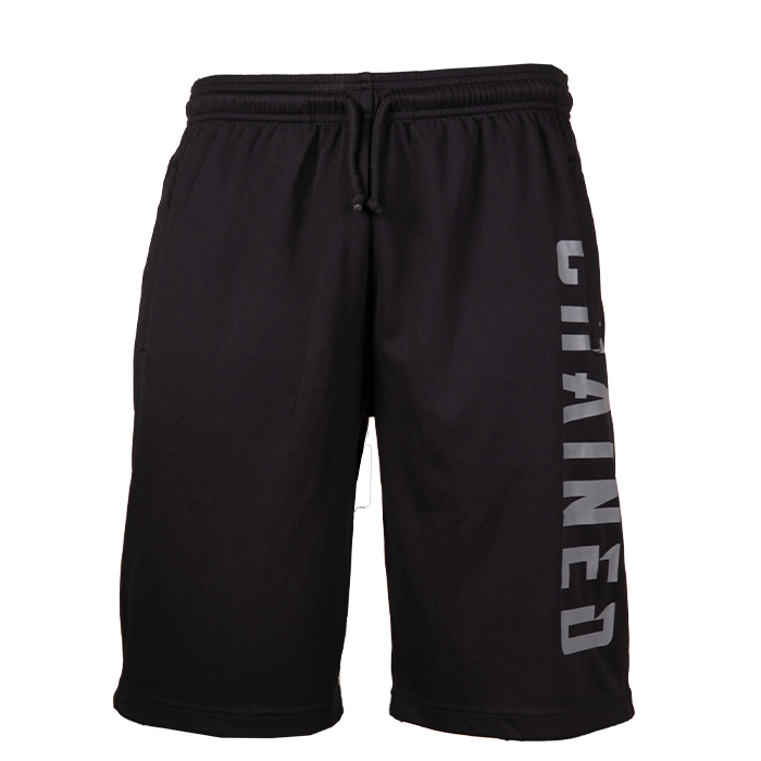 Chained Mesh Shorts Svart