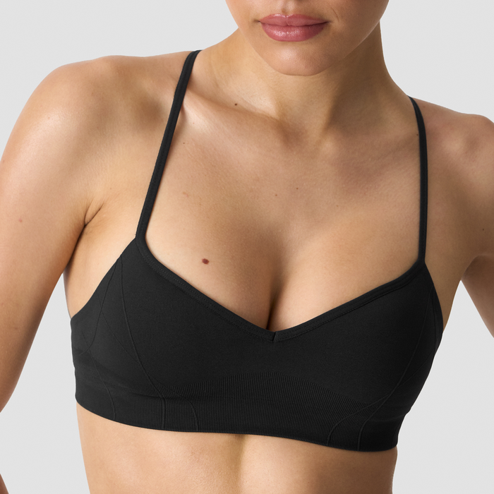 Shape Sports-BH med Tynne Stropper Svart