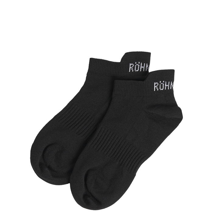 2-Pack Short Sport Socks, Black
