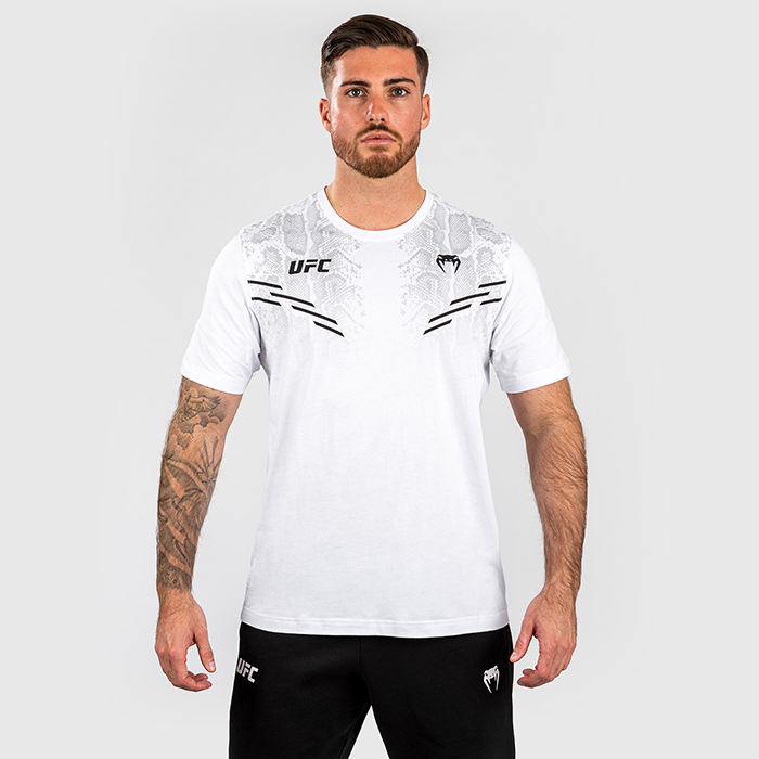 Bilde av Ufc Adrenaline By Venum Replica Mens Shortsleeve T-shirt White