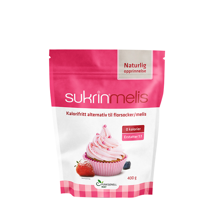 Sukrin Melis Melis-erstatning 400 g