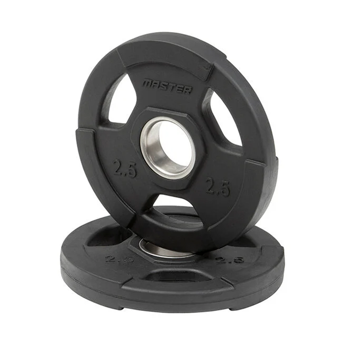 Gummibelagt Vektskive 50 mm 1,25–20 kg