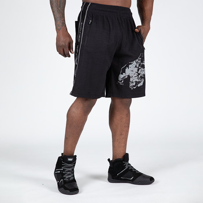 Bilde av Buffalo Old School Workout Shorts, Black/grey