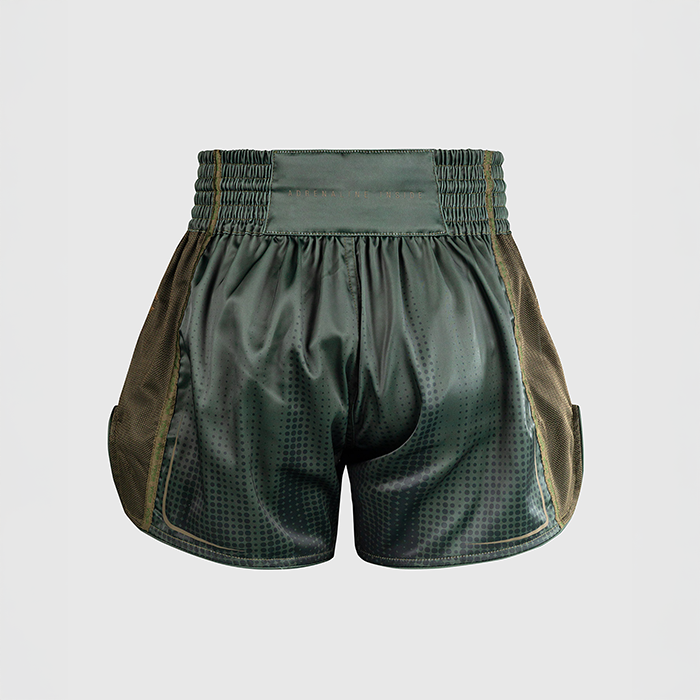Venum Stealth Muay Thai Shorts Khaki Gr&oslash;nn
