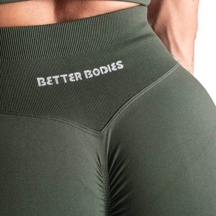 Shape Seamless Tights M&oslash;rkegr&oslash;nn